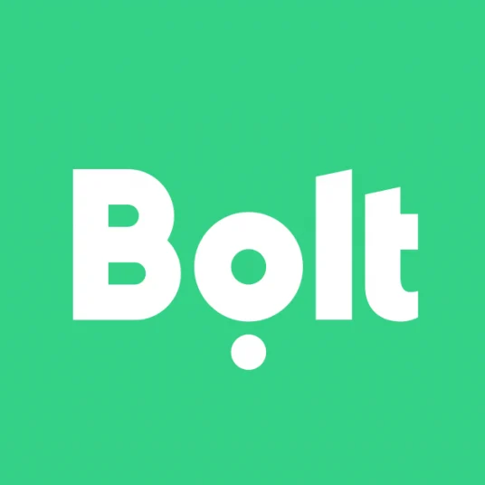 Bold logo app white text with green background